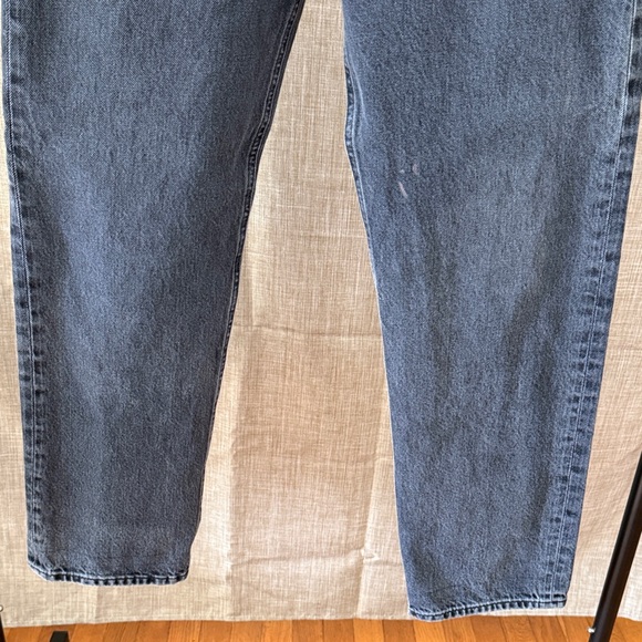AGOLDE High Rise Straight Jeans | Size 26 | Washed Black - Picture 4 of 11